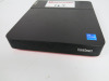 Lenovo Thinksmart Tiny, Model 11RXS0240M. Running Windows 11 Pro. Intel Core i5 1145G7E, CPU @ 2.6GHz, 8GB RAM, 256GB SSD. Comes with Power Supply. - 2