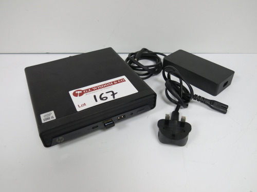 HP ProDesk 400 G6 Desktop Mini PC. Running Windows 11 Pro. Intel Core i5-10500T, CPU @ 2.3GHz, 8GB RAM, 256SSD.NOTE: Requires Power Supply.