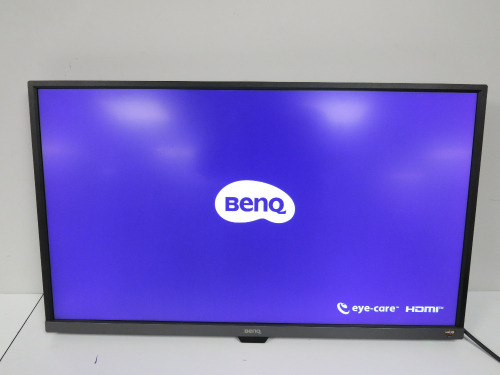 Benq 32" LCD Monitor, Model EW3270-U. NOTE: requires stand.