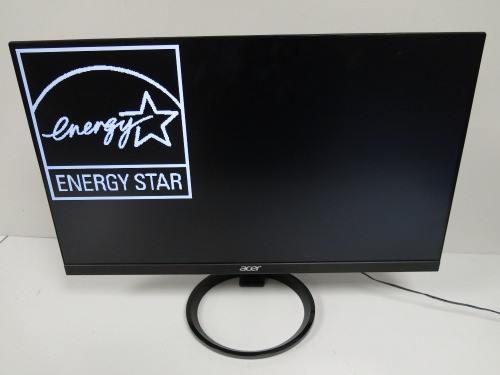Acer 24" LCD Monitor, Model R241Y. Comes with Power Supply.