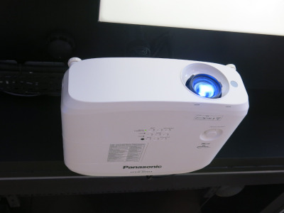 Panasonic PT-VZ470 WUXGA Projector with Remote. Filter Counter 34 H.