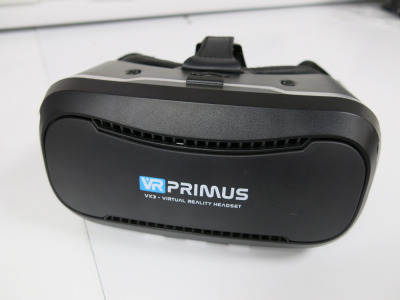 VR Primus, VX3 Virtual Reality Headset.