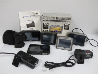 Lot to Include 5 x Assorted TomTom's & 2 x Smart Witness Vehicle Journey Recorders.