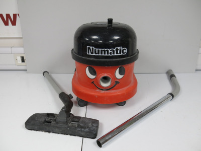 Numatic NVR240/11 Vacuum Cleaner with Attachments. NOTE: Requires hose.