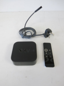 Apple TV 4K, Model A1842. Comes with Remote & Power Supply.