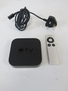 Apple TV, Model A1469. Comes with Remote & Power Supply.