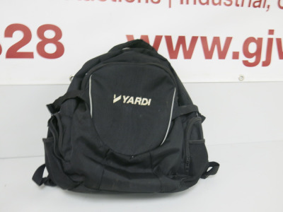 Yardi Laptop Backpack Carrying Bag.