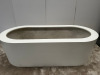 Freestanding Bath Surround in White. Size H51 x W182 x D85cm. - 2