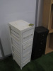 3 x Misc Side Units to Include: 2 with Drawers & 1 x MDF Open 1 Shelf Unit. - 3