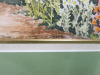 Framed & Glazed Print of a Watercolour of Thatched Cottages by T Theobald. Size 76 x 57cm. - 2