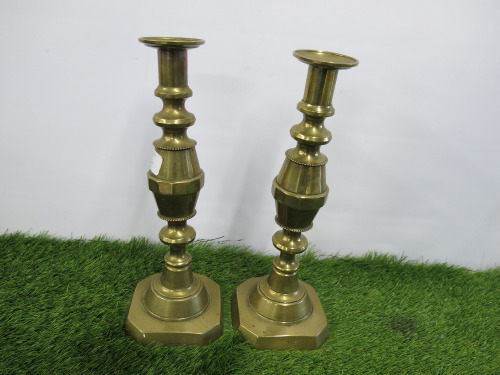 Pair of Brass Candlesticks.