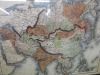 Framed & Glazed Map of Asia. Size 85 x 70cm. - 3