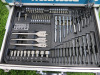 Makita Cordless Drill Set with Pull out Drawer Containing Full Set of Drills and Bits. Appears Little or Unused. - 3