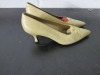 Pair of Gianni Versace Ladies Buff Leather Shoes, Size 39, Appear with Little Wear. - 2