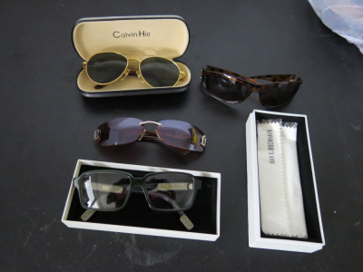 3 x Pairs Sunglasses and 1 Pair of Glasses (As Viewed & Pictured).