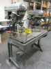 2 x Elliot Progress 2G Pillar Drills, 3 Phase, Mounted on Heavy Duty Metal Working Bench with Assorted Chucks & Accessories (As Viewed). - 7