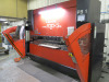 Amada HFE 100-3S Press Brake, S/N V010152, DOM 02/01/01, 3 Phase, Machine Weight 6750kg. Fitted with SICK 14-FGS Light Guards. Comes with 4 x Canterlever Racks with Assorted Tooling (As Viewed). NOTE: Additionall access may be granted by the landlord to f - 7