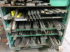 5 Shelf Metal Green Cabinet with Large Quantity of Assorted Press Brake Machinery Tooling & Profiles (As Viewed). - 3