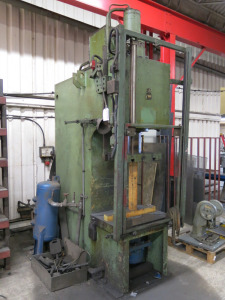 WMW 63 Ton Hydraulic Press, PYE 63SS, S/N 027-003/5, 3 Phase, DOM (Unknown). For Spares or Repair.