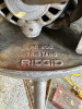 Rigid 300 Pipe Threading Machine on Ridgid Tristand No 1206 with Additional Pipe/Tube Stand. - 6