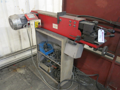 Spadi TN201 Tube Notching & Belt Sander, S/D 40612, YOM 2004