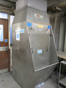 J.B Thorne Ltd Non Flam, Filtermist Wet Type Dust Collector, Type W120 / 4KW, 3 Phase. Comes with Extraction (As Viewed).