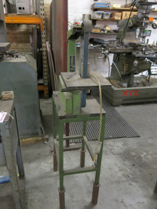 Vanco Flexibrand Model 1 Vertical Belt Linisher, S/N 11562, 240v on Stand (Requires Plug).