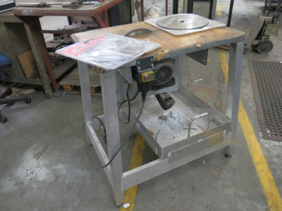 Scheppach HS120 Table Saw, S/N 0102-01103, YOM 2015, 240v. Comes with