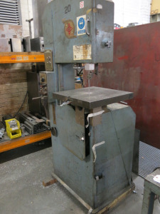 The Midsaw Minor 'Toolroom' Bandsaw, Machine No E5943, 3 Phase.