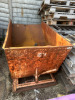 Metal Skip Bin with Forklift Attachment (Out in Yard). - 3