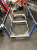 6 x Assorted Sized Metal Material Handling Trolleys/Dolly's.