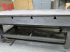 Courtburn T Slotted Metal Working Table. Size H80 x W250 x D126cm. - 4