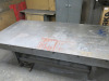 Courtburn T Slotted Metal Working Table. Size H80 x W250 x D126cm. - 5