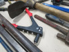 Large Quantity of Hand Tools to Include: Hammers, Wrenches, Pick Axe, Spirit Levels, Saws, Spanners Etc (As Viewed). - 8