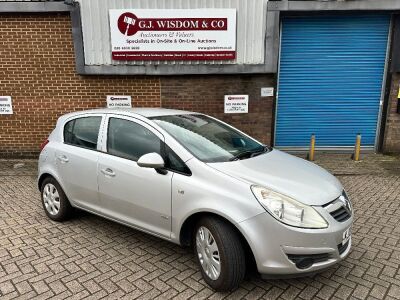 KJ08 UKS: Vauxhall Corsa Club A/C CDTI 1.3 in Silver. Manual, Diesel, 1248cc, Mileage 85,000. MOT Expires 06/02/25. Comes with 1 x Key & V5.