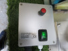 Aviteq Vibration Filler with 3000 Oscillations p/minVariable Speed Controller , Model KF12-Y, S/N V206350, DOM 2021. Comes with Stainless Steel Feed Hopper and Trough on Adjustable Mobile Tubular Frame. - 3