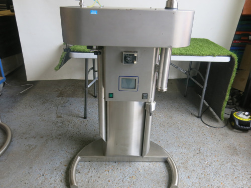 Lab Plant UK, SS-07AG Spray Dryer with Dual Cyclone System, S/N 543. With S/S Stand