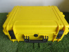 Hard Yellow Plastic Flight Case. Size 45 x 53 x 21cm. - 5