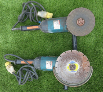 2 x Makita Angle Grinders, Model 9069, 110v.