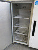 Polar Double Door Upright Fridge in White, Model CC663-02, S/N 9032289. Size H199 x W132 x D81cm - 3