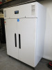 Polar Double Door Upright Fridge in White, Model CC663-02, S/N 9032289. Size H199 x W132 x D81cm - 6