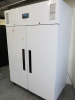 Polar Double Door Upright Fridge in White, Model CC663-02, S/N 21253348. Size H199 x W132 x D81cm - 6