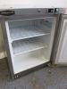 Sterling Pro Single Door Stainless Steel Undercounter Freezer, Model SPF200S, S/N D2102BBO1DF20S111, Size H85 x W60 x D61cm. NOTE: missing foot. - 5