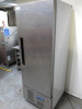 Polar Single Door Stainless Steel Upright Fridge, Model G590, S/N 5022491. Size H193 x W68 x D70cm. - 3