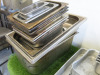 47 x Assorted Sized GN Containers & Metal Trays to Include: 41 x GN Containers & 6 Trays. - 3