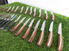 30 x Assorted Steak Knives to Include: 11 x Anton Black Steak Knives & 19 x Serrated Edge Wooden Handle Steak Knives. - 3