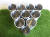 9 x Stainless Steel Wine & Champagne Coolers. - 2