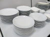 Approx 105 x Pieces of White Crockery to Include Olympia, Porcelite, Genware & Titan to Include: 40 x Dinner Plates, 10 x Pasta Bowls, 10 x Bowls, 25 x Side Plates, 3 x Serving Dishes, 9 x Small Side Bowls & 6 x Jugs. - 2