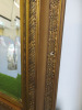 Large Bevel Edged Mirror in Gold Ornate Frame. Size H87 x W120 x D9cm. - 3