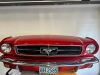 Ford Mustang Front End in Red with Chrome Bumpers. Wall Hung with Working Head Lights. Size H55 x W173 x D60cm. - 4